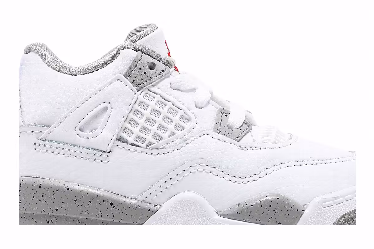 Air Jordan 4 TD White Oreo, view 3