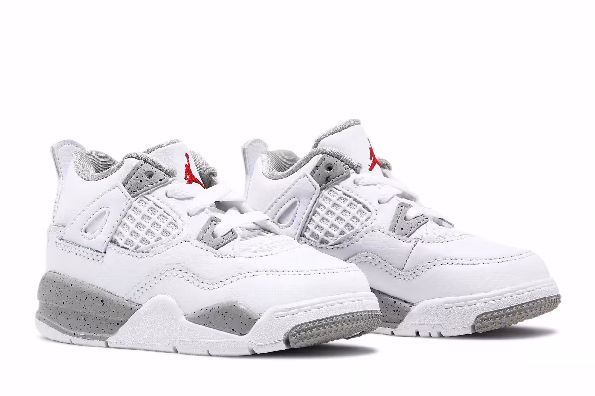 Air Jordan 4 TD White Oreo, view 9