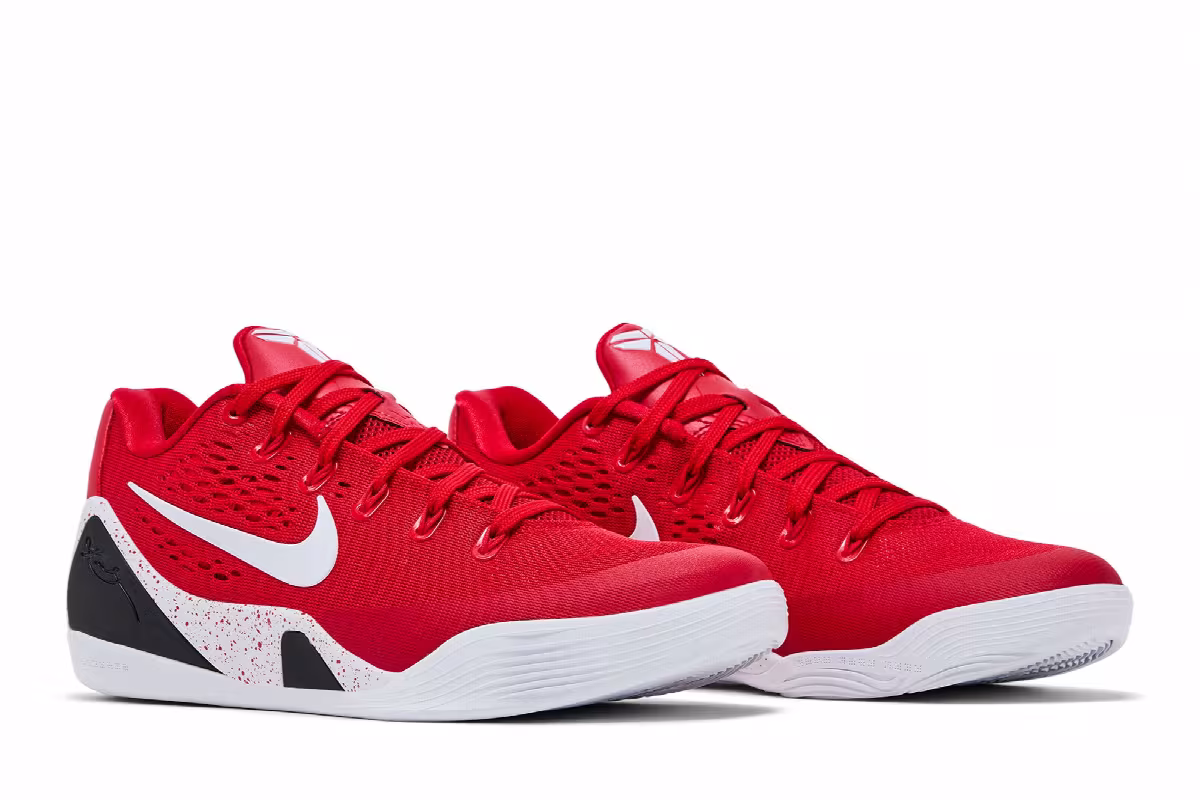 Nike Kobe 9 EM Protro TB University Red, view 9
