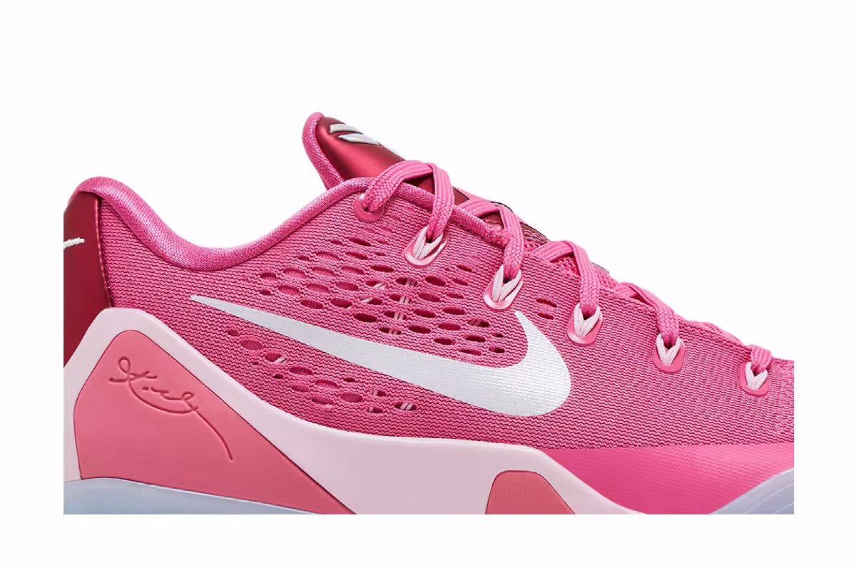 Nike Kobe 9 EM Protro Think Pink, view 3