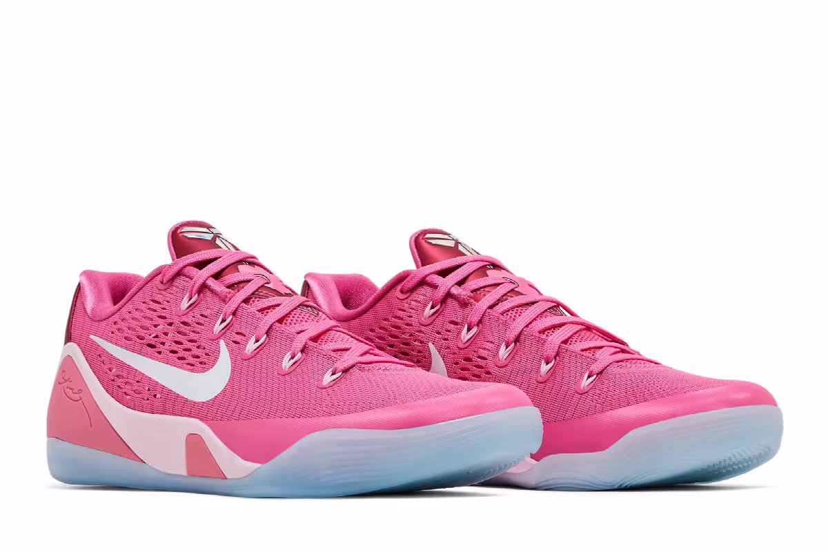 Nike Kobe 9 EM Protro Think Pink, view 9