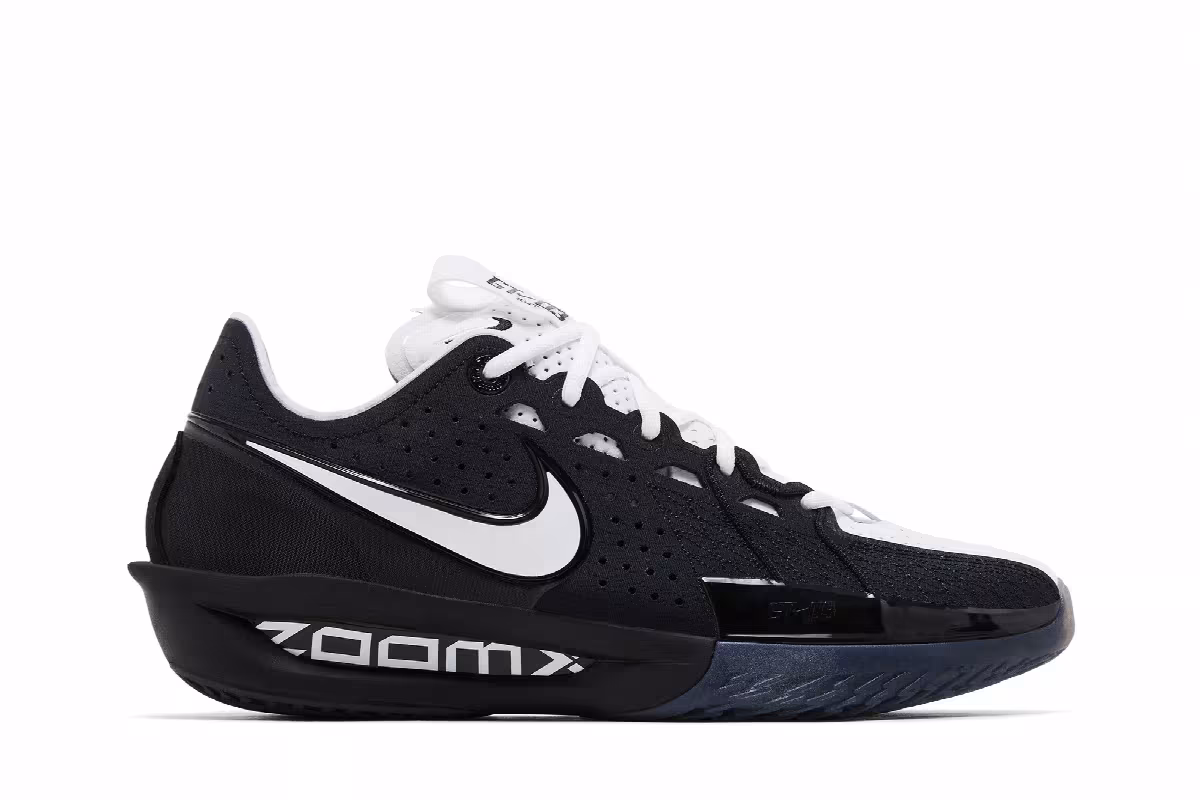 Nike Air Zoom GT Cut 3 Black White, view 2
