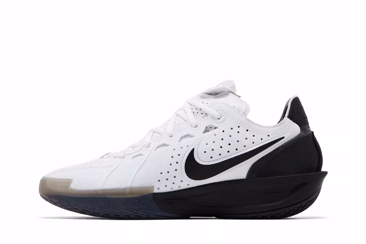 Nike Air Zoom GT Cut 3 Black White, view 4