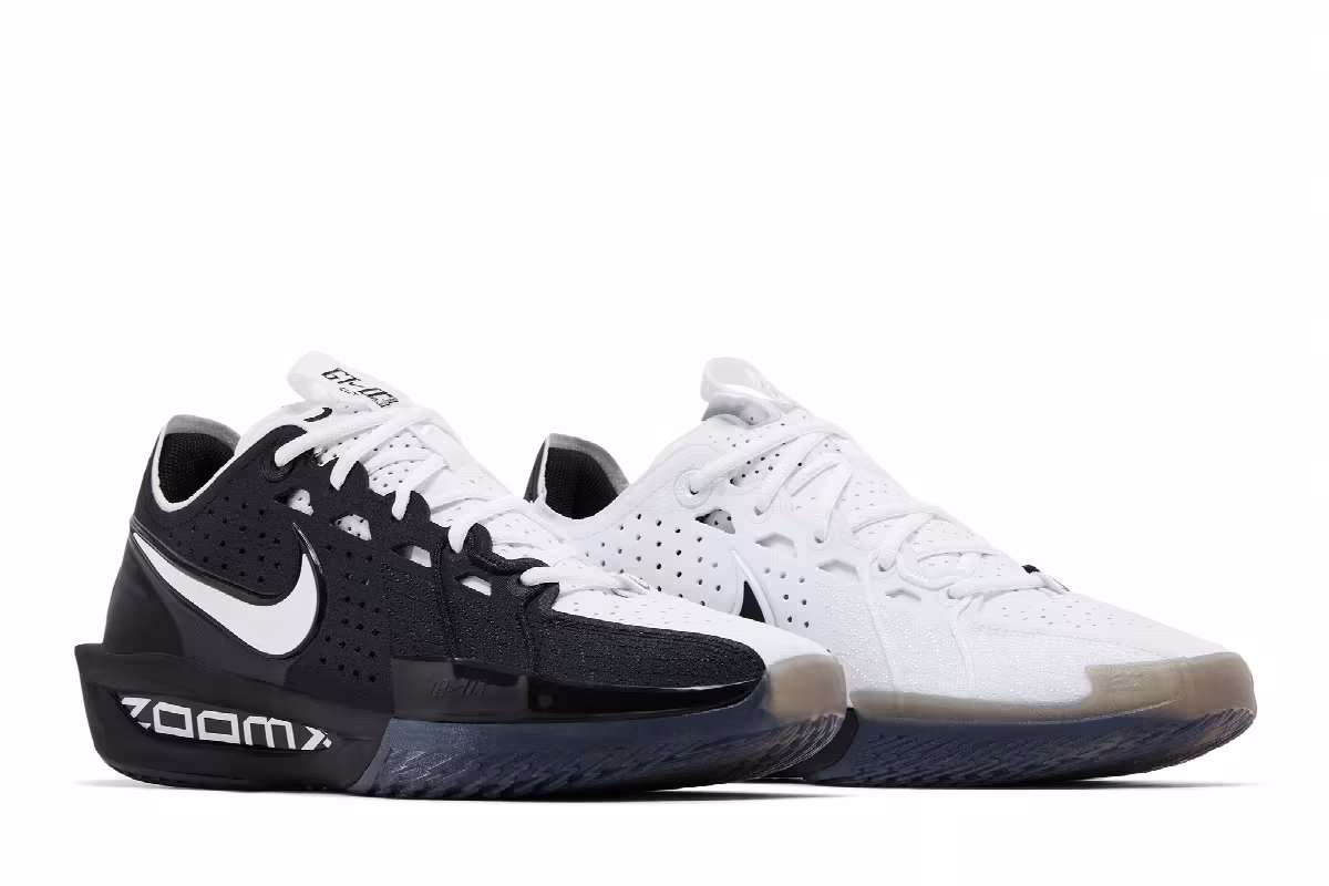 Nike Air Zoom GT Cut 3 Black White, view 9