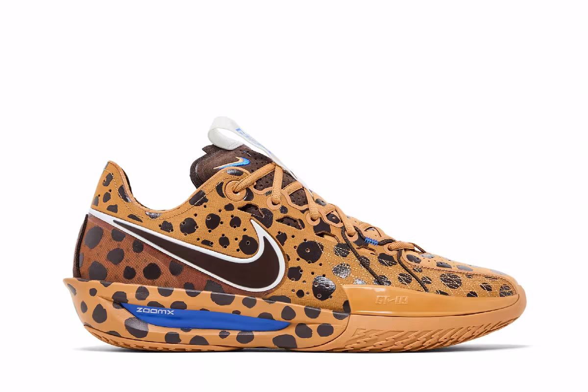Jordan Poole x Nike Air Zoom GT Cut 3 Milk and Cookies, view 2