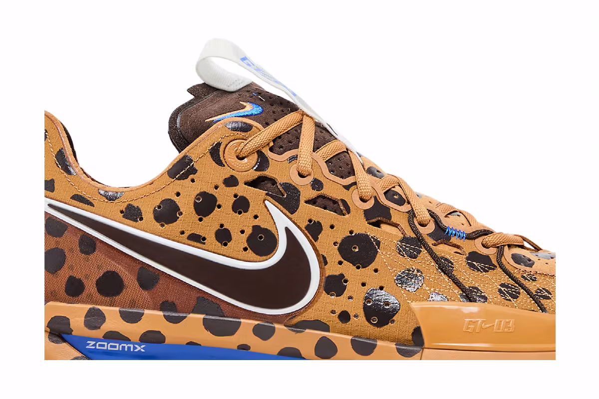 Jordan Poole x Nike Air Zoom GT Cut 3 Milk and Cookies, view 3
