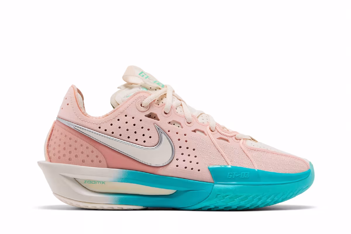 Nike Air Zoom GT Cut 3 EP Washed Coral Dusty Cactus, view 2