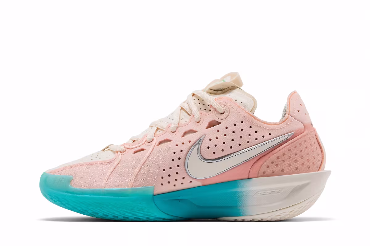 Nike Air Zoom GT Cut 3 EP Washed Coral Dusty Cactus, view 4