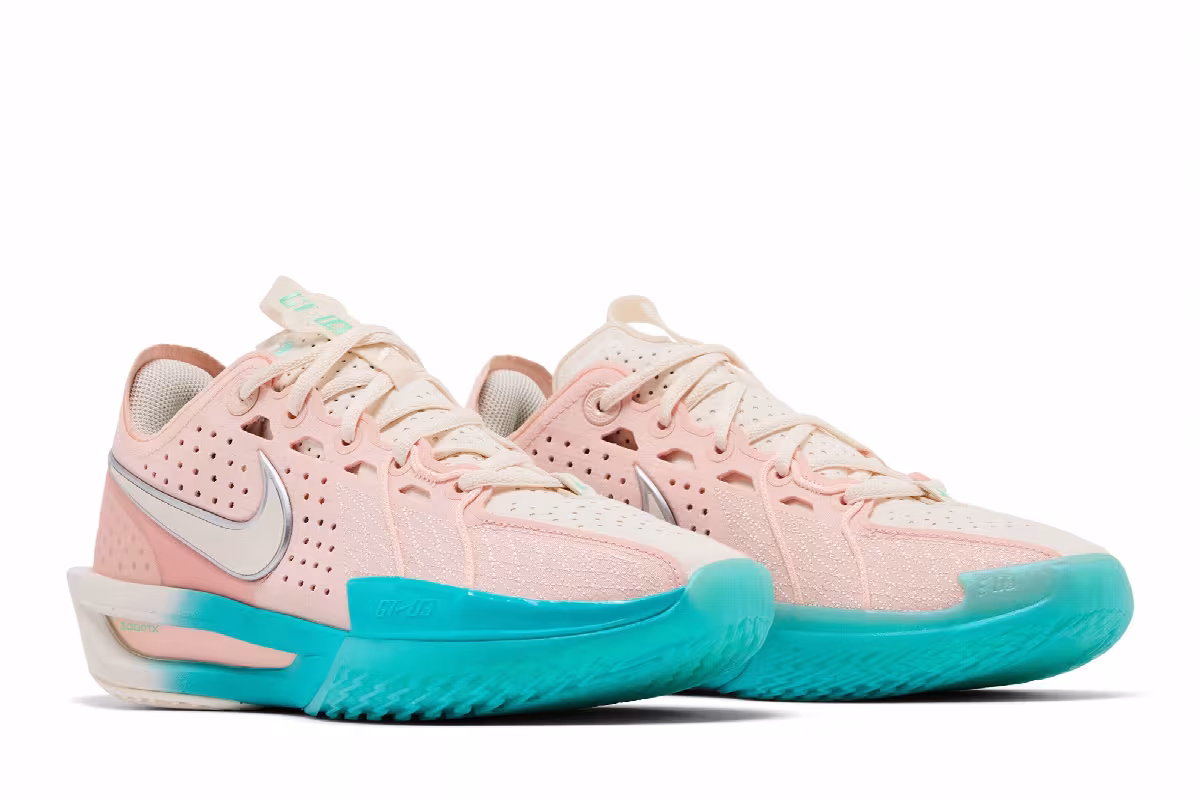 Nike Air Zoom GT Cut 3 EP Washed Coral Dusty Cactus, view 9