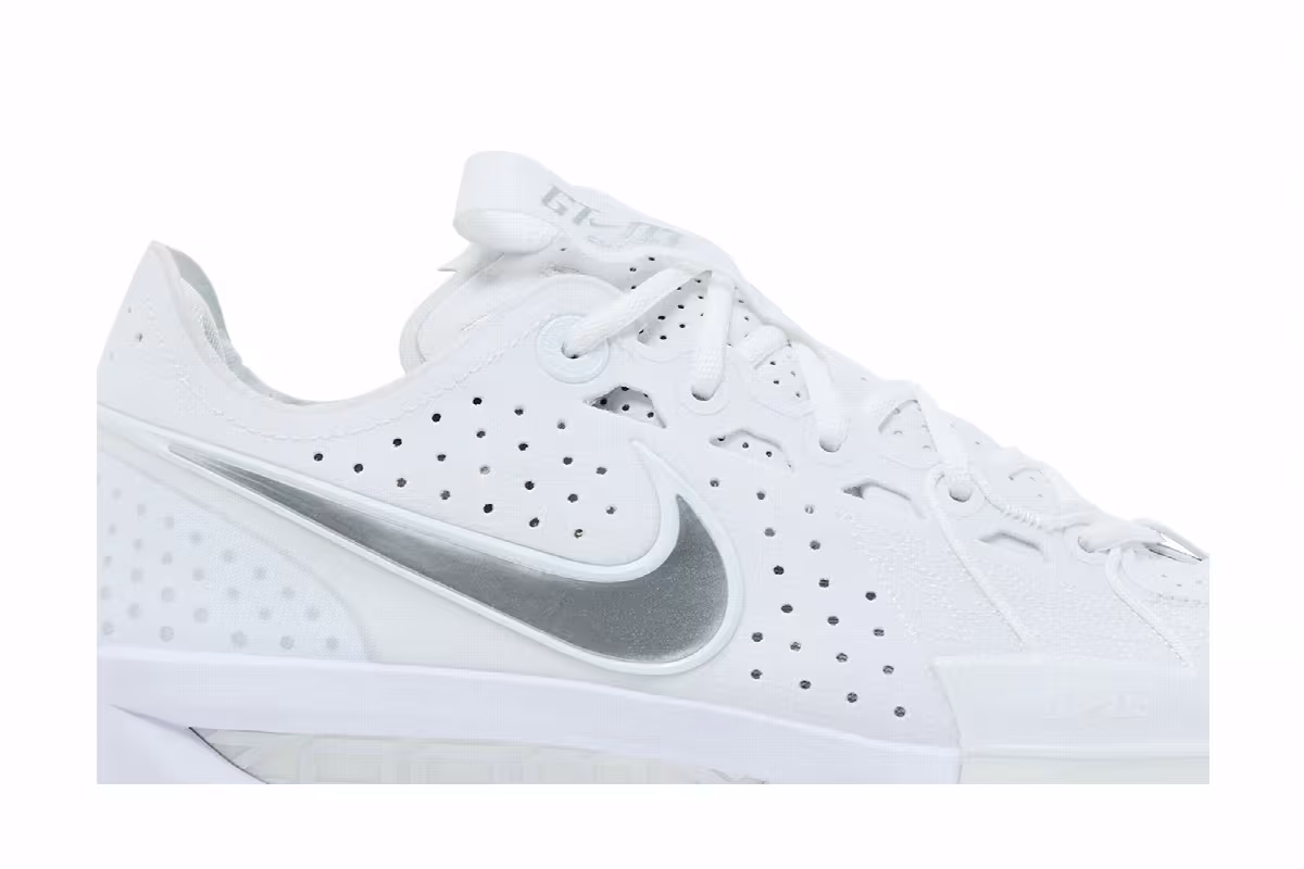 Nike Air Zoom GT Cut 3 White Metallic Silver, view 3