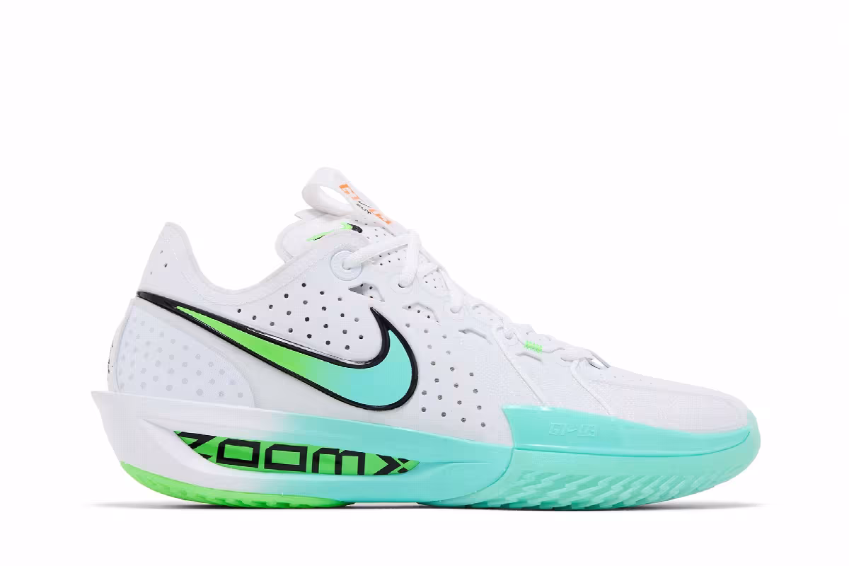 Nike Air Zoom GT Cut 3 Bleached Turquoise, view 2