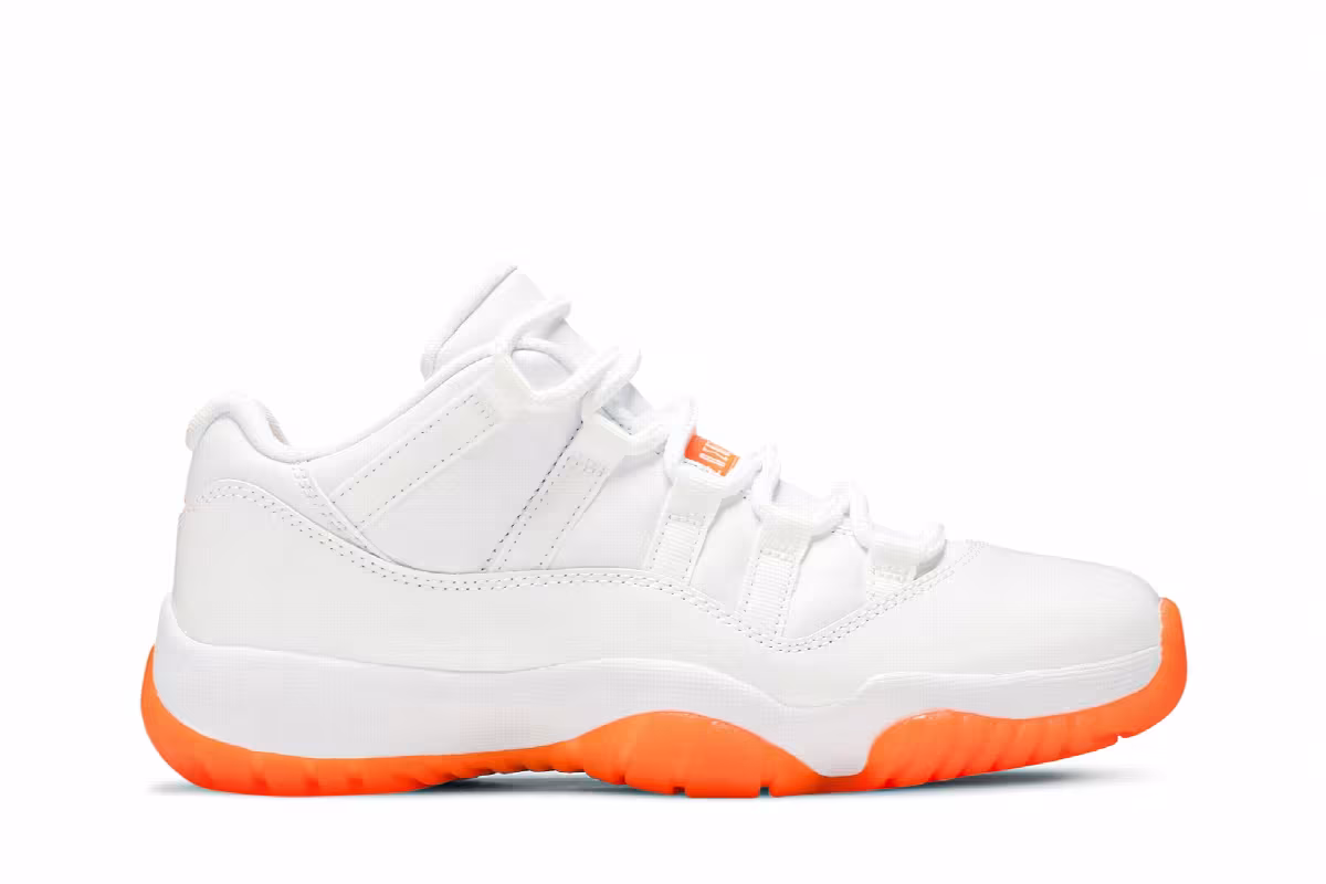 Women's Air Jordan 11 Low Bright Citrus, view 2