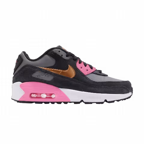 Nike Air Max 90 Leather GS 'Grey Copper Pink'