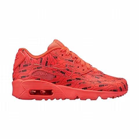 Nike Air Max 90 SE GS 'All Over Logo'