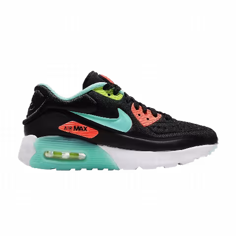 Nike Air Max 90 Ultra SE GS 'Black Turquoise Bright Mango'