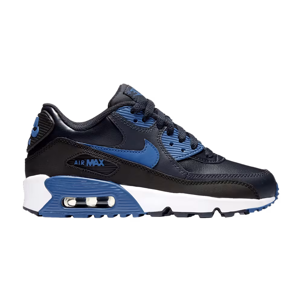 Nike Air Max 90 Leather GS Obsidian Court Blue
