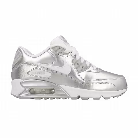 Nike Air Max 90 GS 'Metallic Silver'