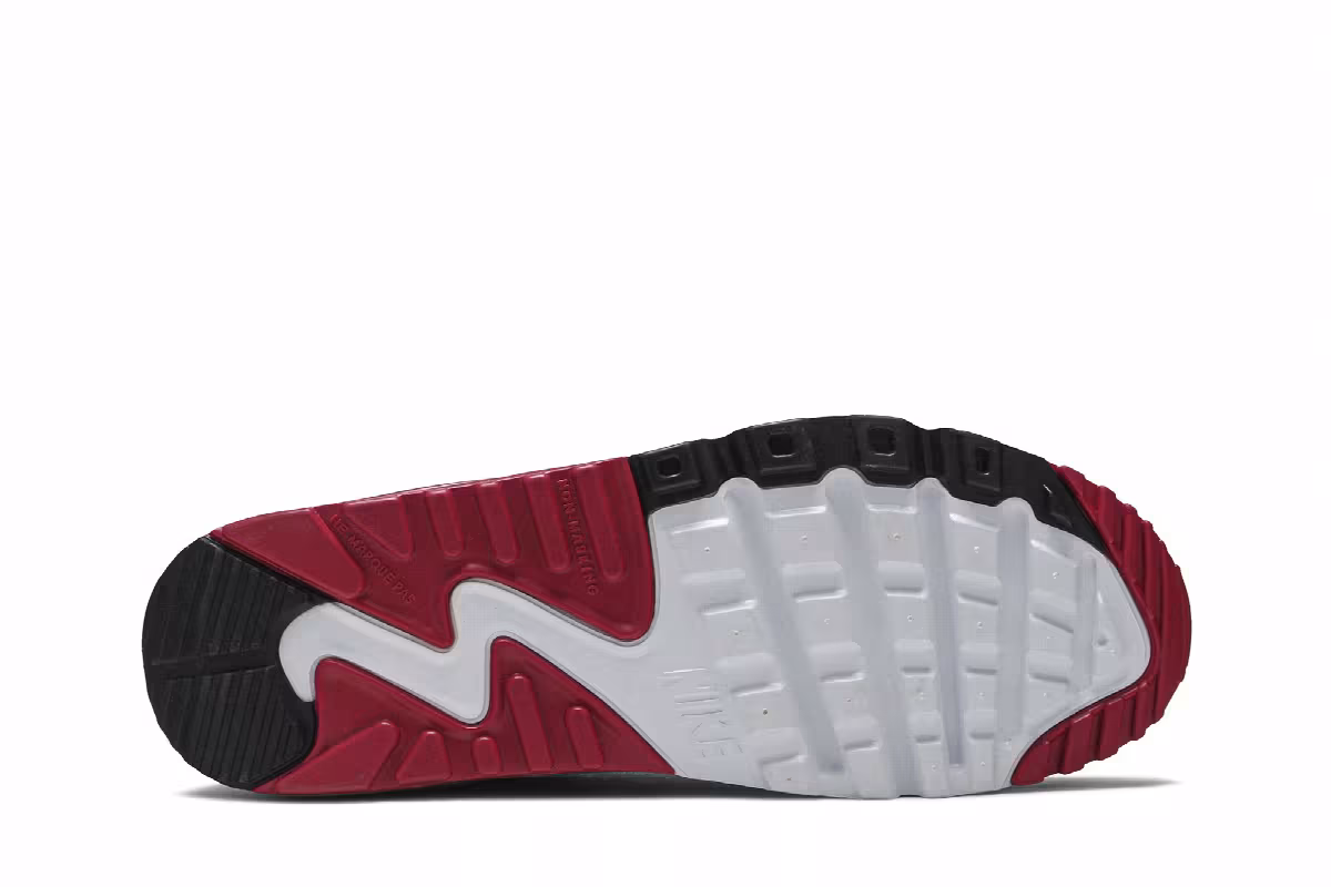 Nike Air Max 90 Leather GS Grey Pink, view 5