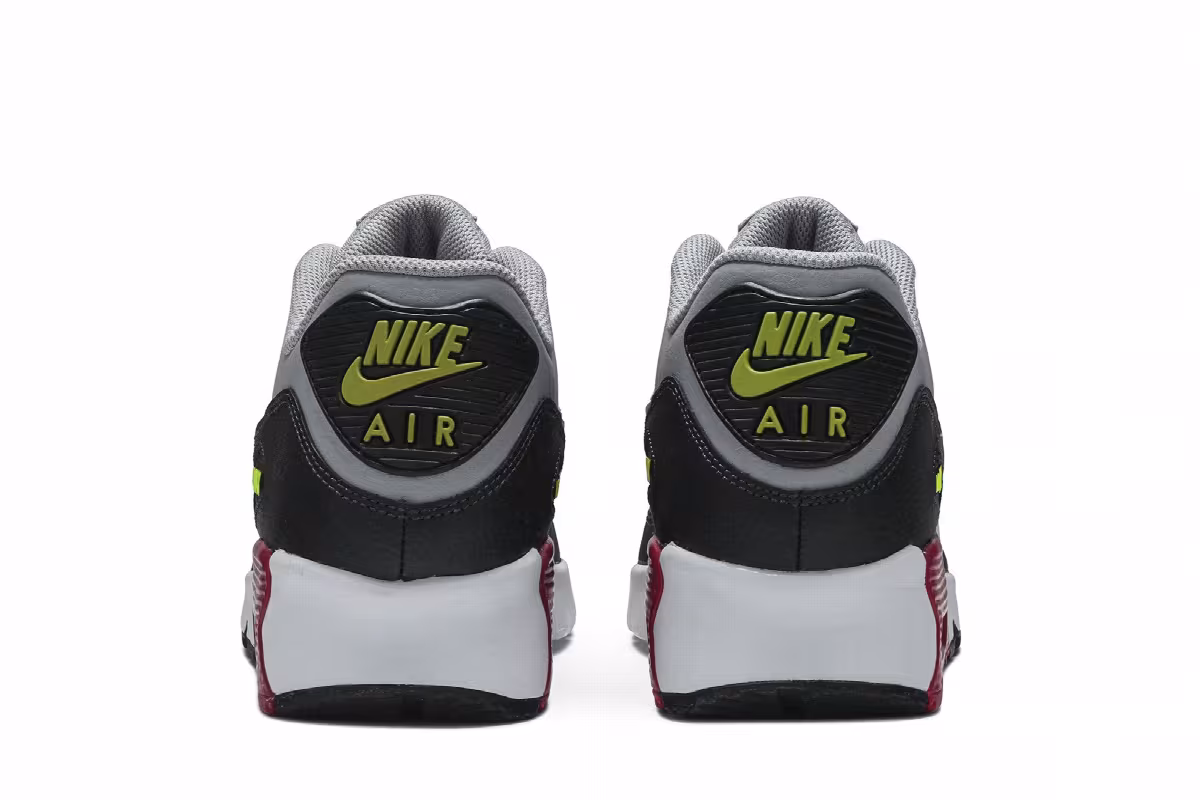 Nike Air Max 90 Leather GS Grey Pink, view 7