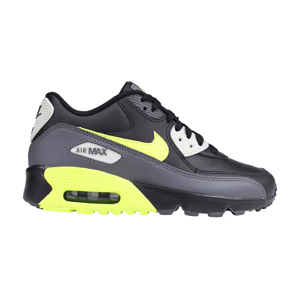 Nike Air Max 90 LTR GS Dark Grey Volt
