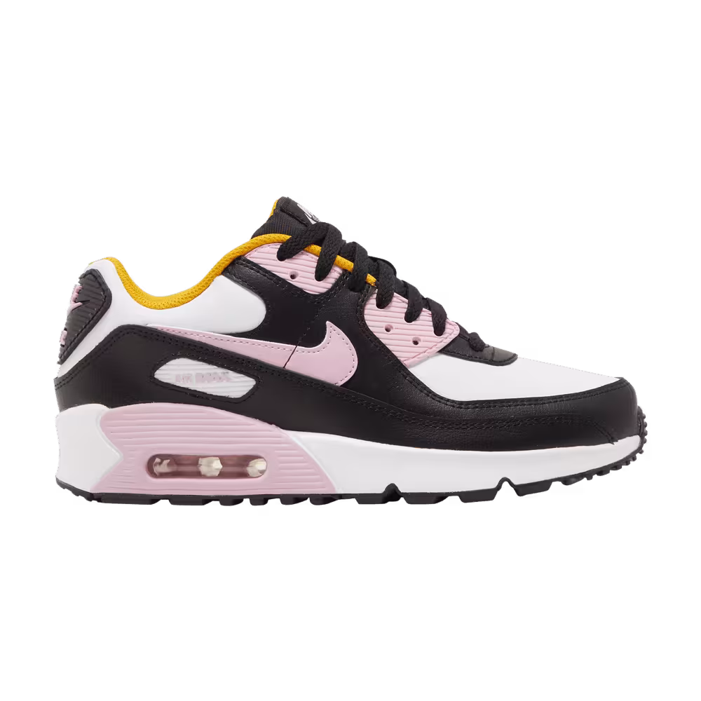 Nike Air Max 90 Leather GS Black Light Arctic Pink