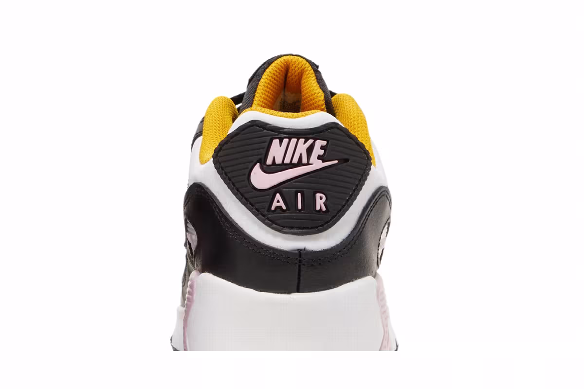 Nike Air Max 90 Leather GS Black Light Arctic Pink, view 8