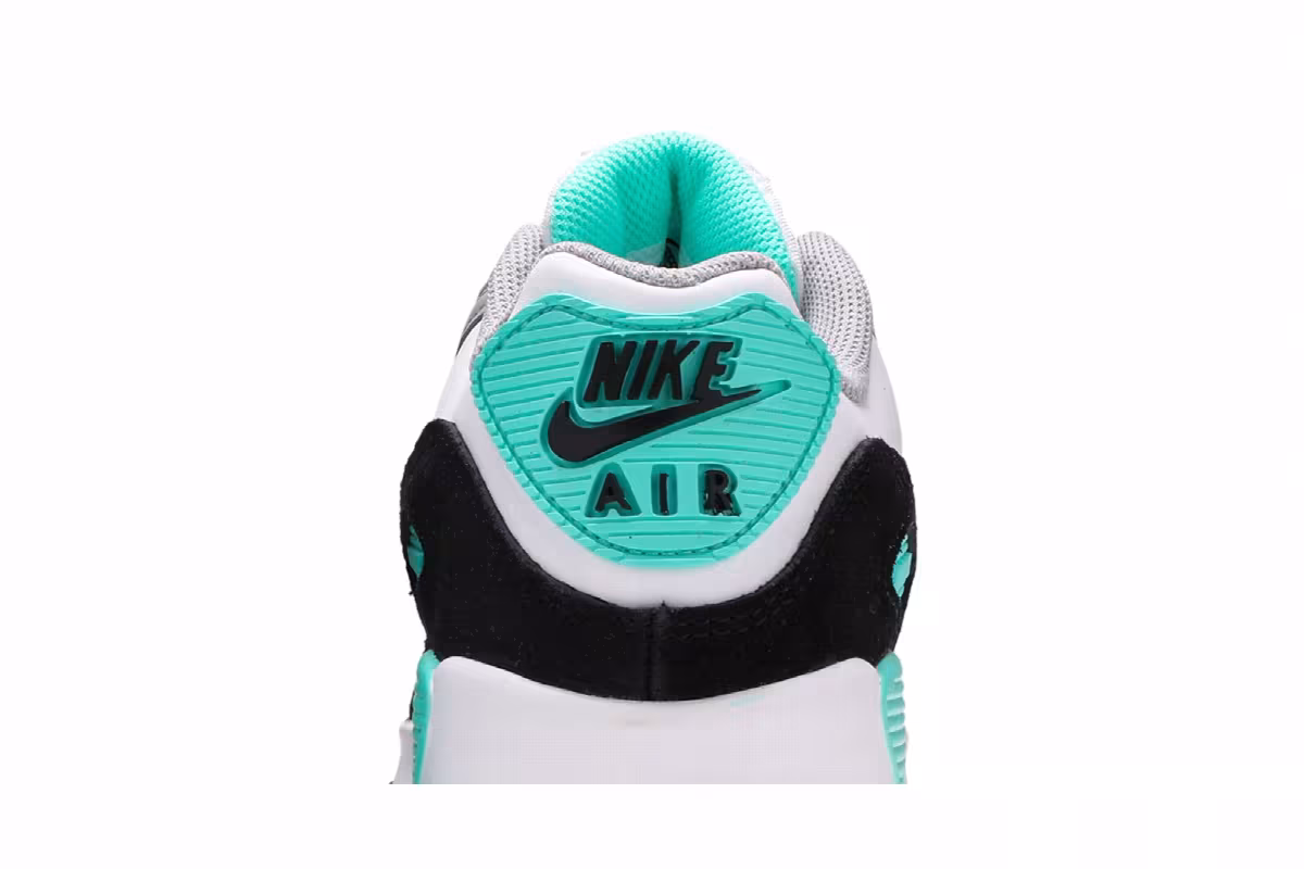 Nike Air Max 90 Leather GS Hyper Turquoise, view 8
