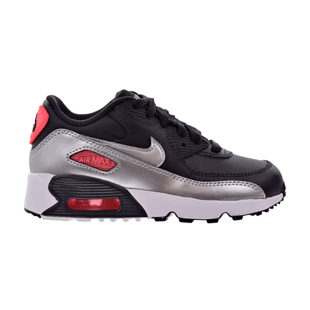 Nike Air Max 90 Leather PS Anthracite Metallic Silver