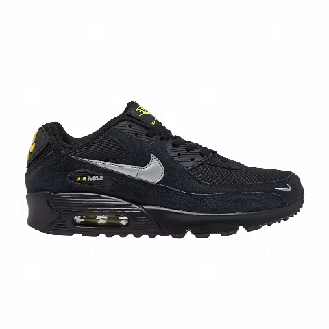 Nike Air Max 90 GS 'Black Metallic Cool Grey'