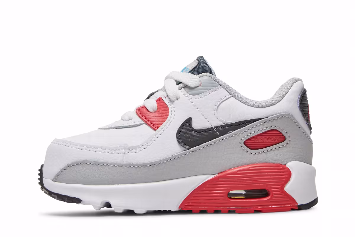 Nike Air Max 90 TD White Chlorine Blue, view 4
