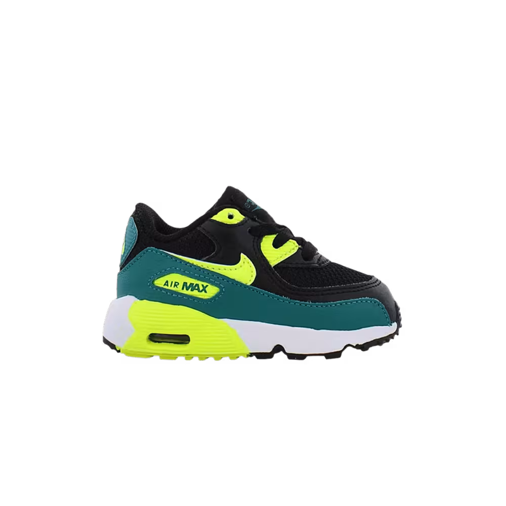 Nike Air Max 90 Mesh TD Black Volt Rio Teal