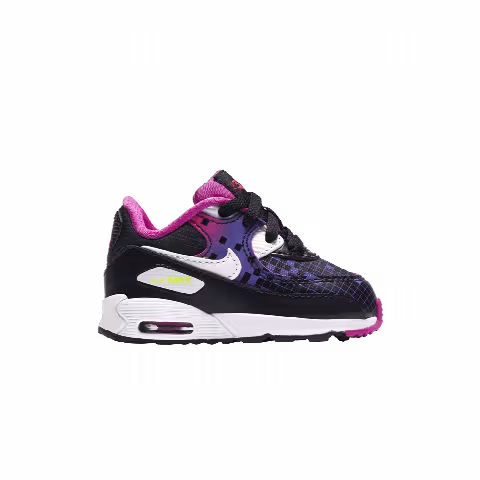 Nike Air Max 90 Premium Mesh TD 'Black Bright Crimson'