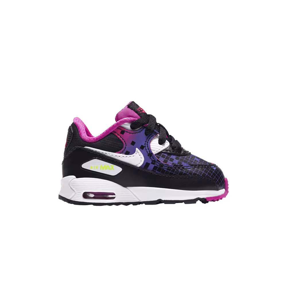 Nike Air Max 90 Premium Mesh TD Black Bright Crimson
