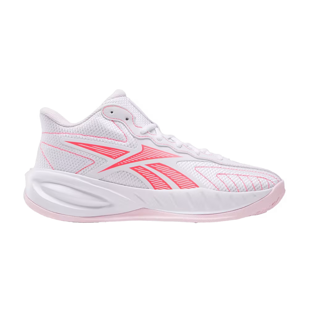 Reebok Press Big Kid White Pink Blast