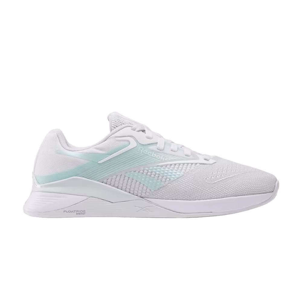 Reebok Women's Nano X4 Moon/Glitch Aqua/White