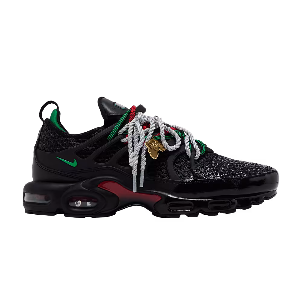 Homecoming x Nike Air Max Plus Black University Red Court Green