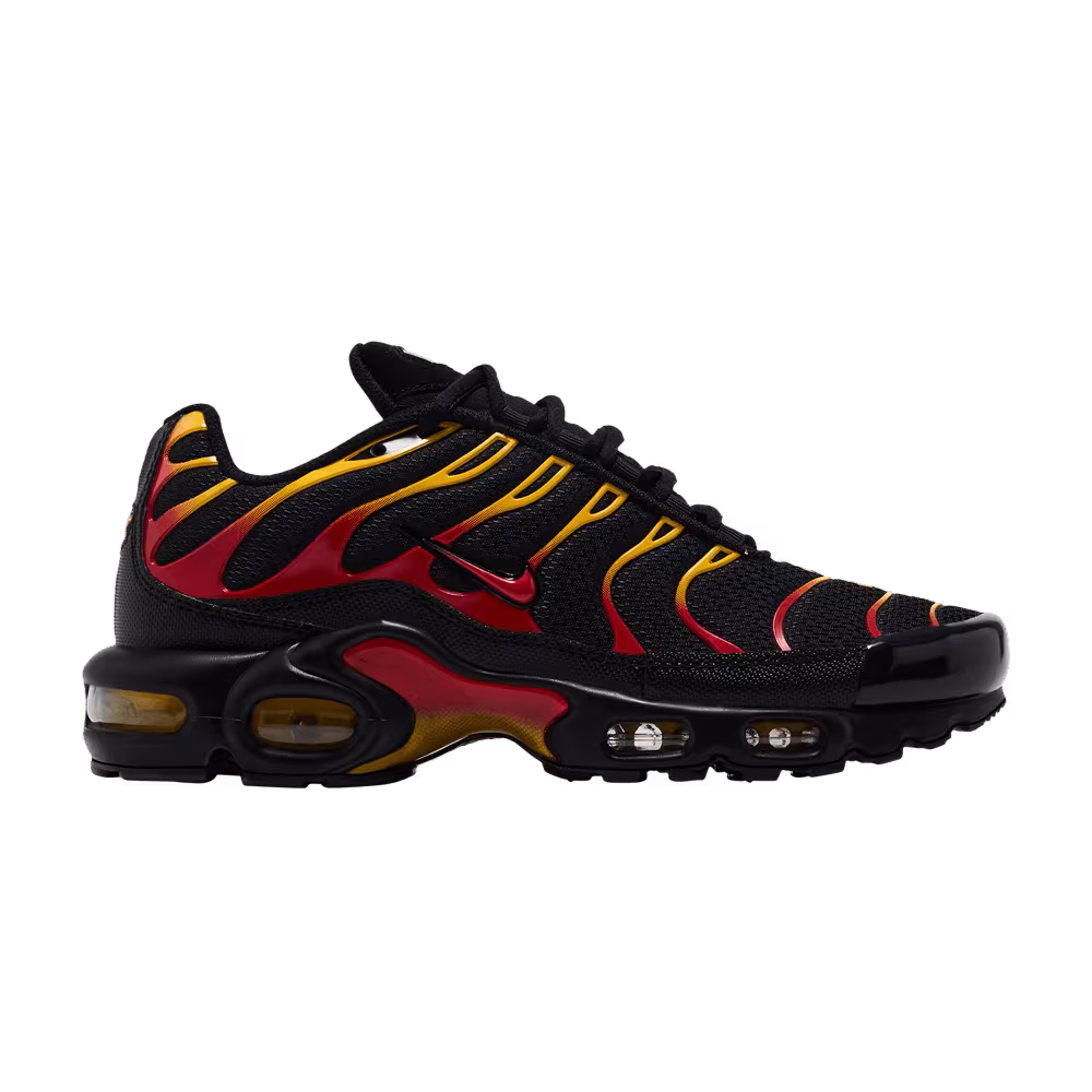 Nike Air Max Plus Black University Gold Red