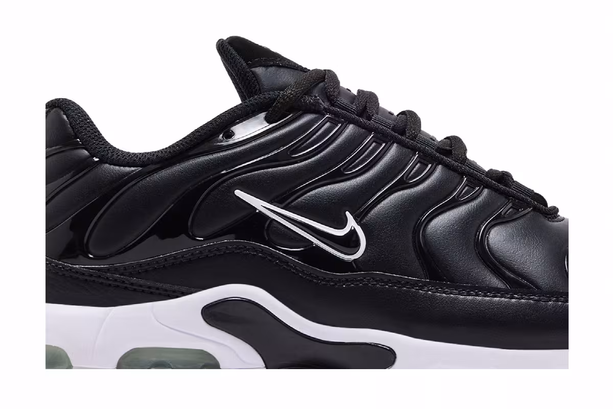 Nike Air Max Plus Golf Black Leather, view 3