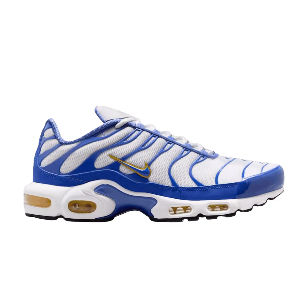 Nike Air Max Plus White Lyon Blue Varsity Maize