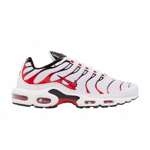 Nike Air Max Plus 'White University Red'