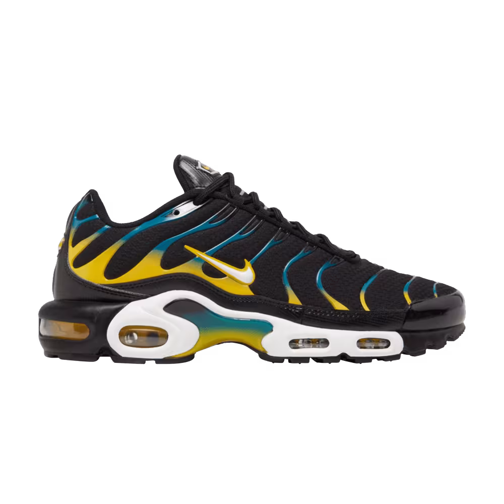 Nike Air Max Plus Black University Gold Spruce