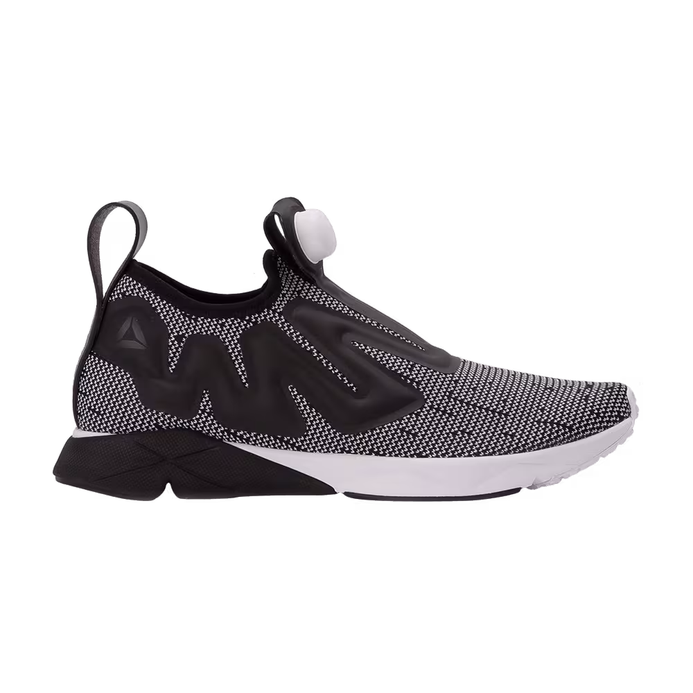Reebok Pump Supreme Ultraknit Black White