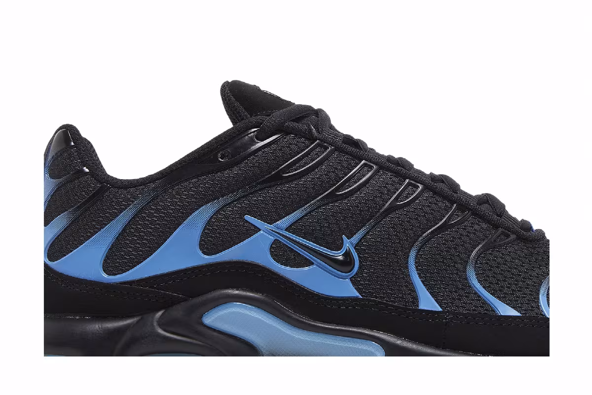 Nike Air Max Plus Black University Blue, view 3