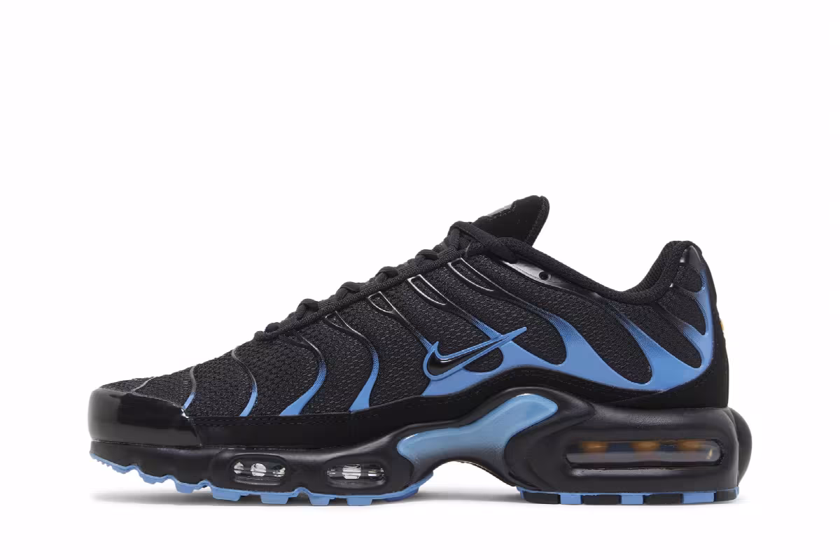 Nike Air Max Plus Black University Blue, view 4
