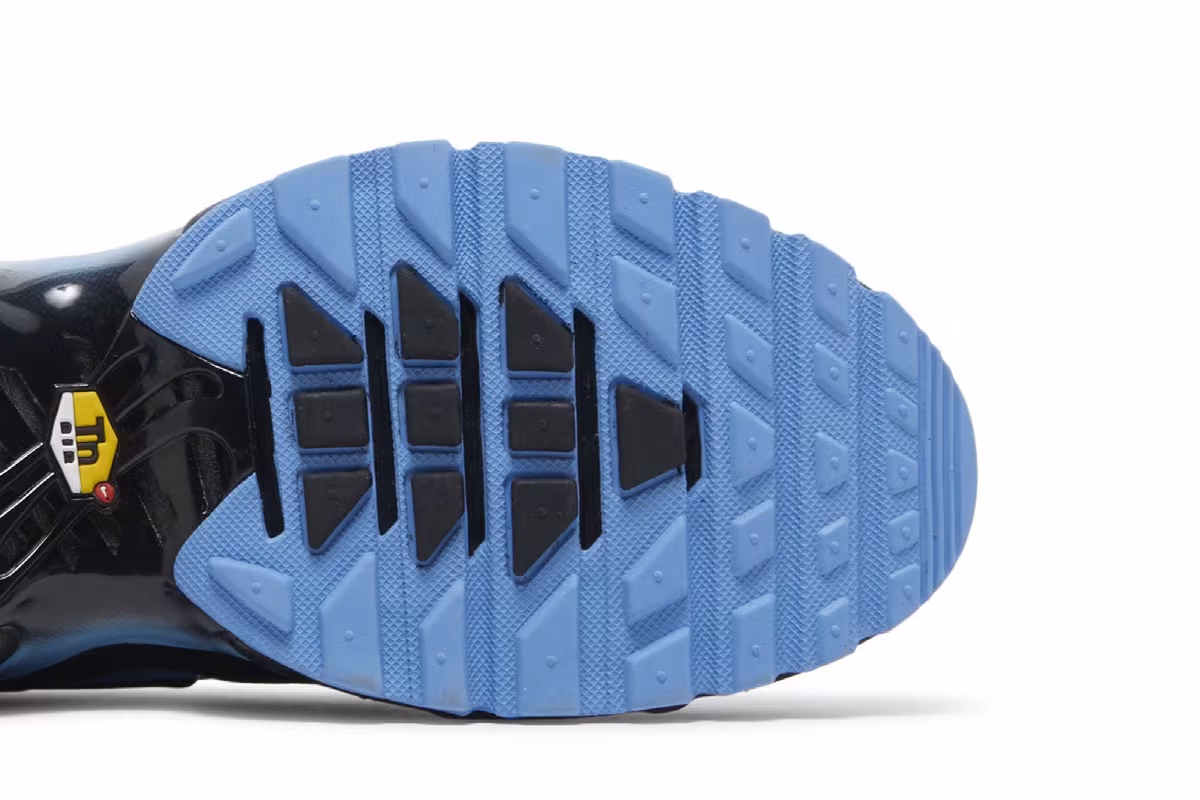 Nike Air Max Plus Black University Blue, view 6