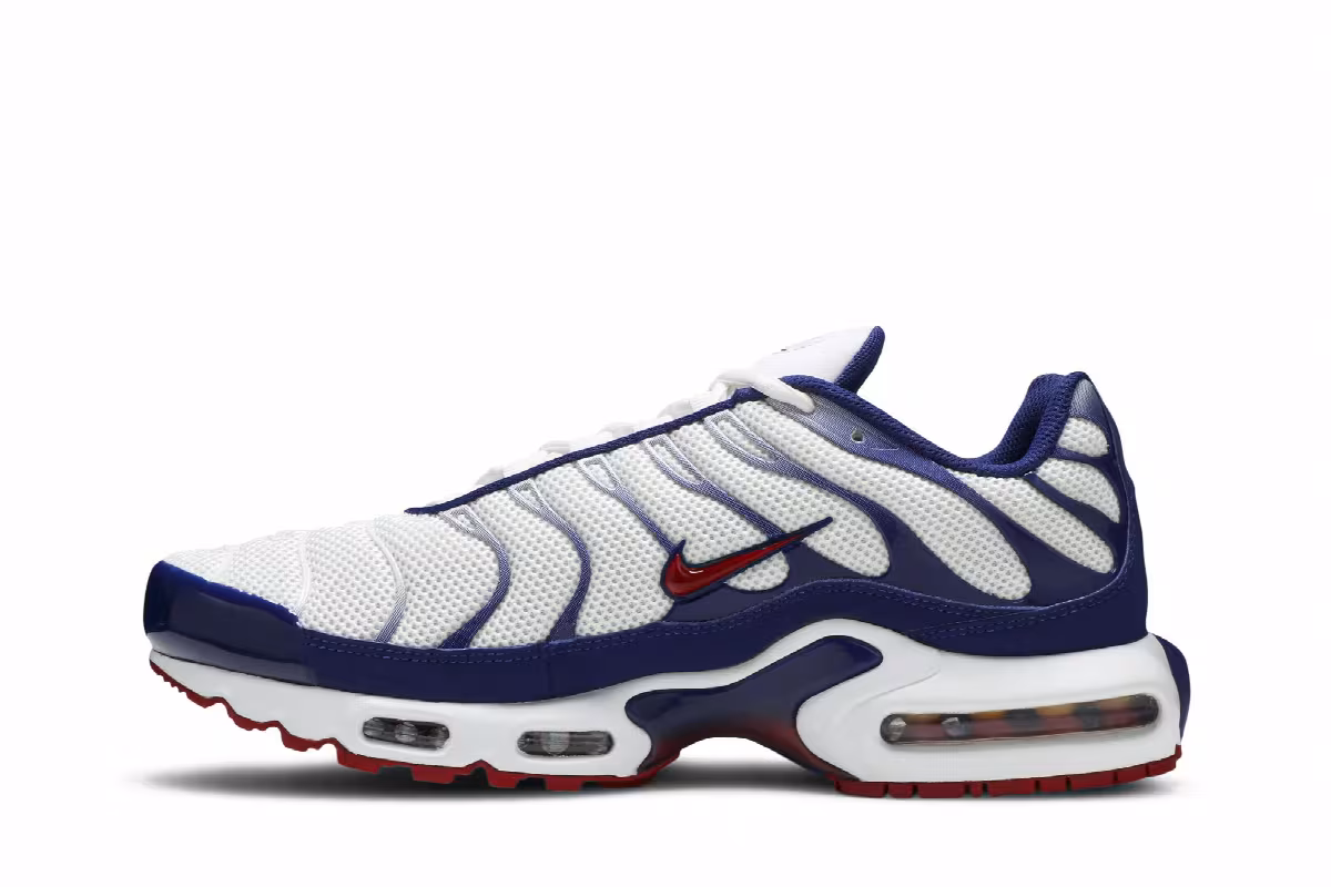 Nike Air Max Plus Red White Blue, view 4