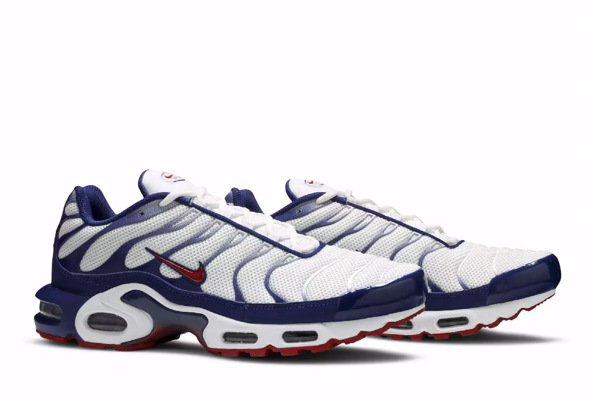 Nike Air Max Plus Red White Blue, view 9