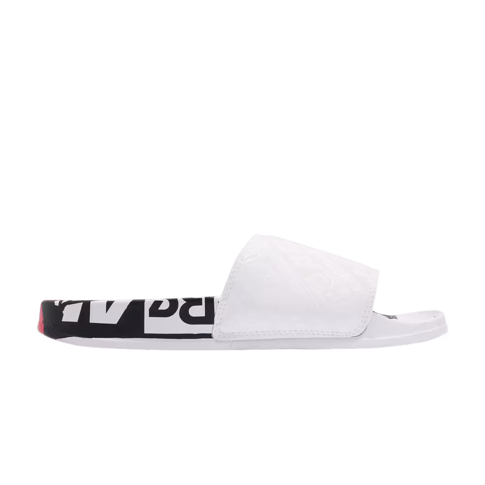BlackEyePatch x Reebok Classic Slide White