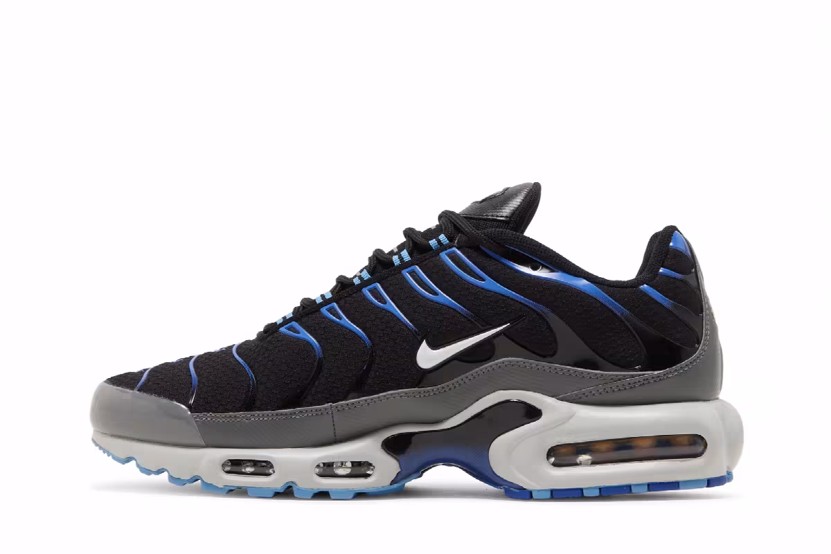 Nike Air Max Plus Black Royal Blue, view 4
