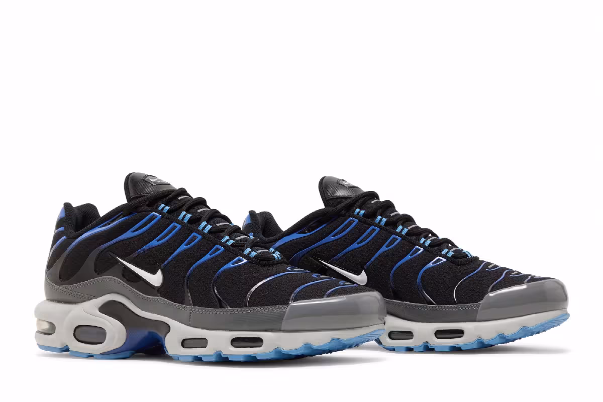 Nike Air Max Plus Black Royal Blue, view 9